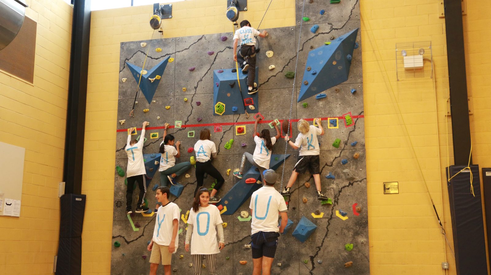 rock climbing
